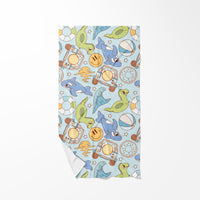 Blue Whale Summer Beach Towel